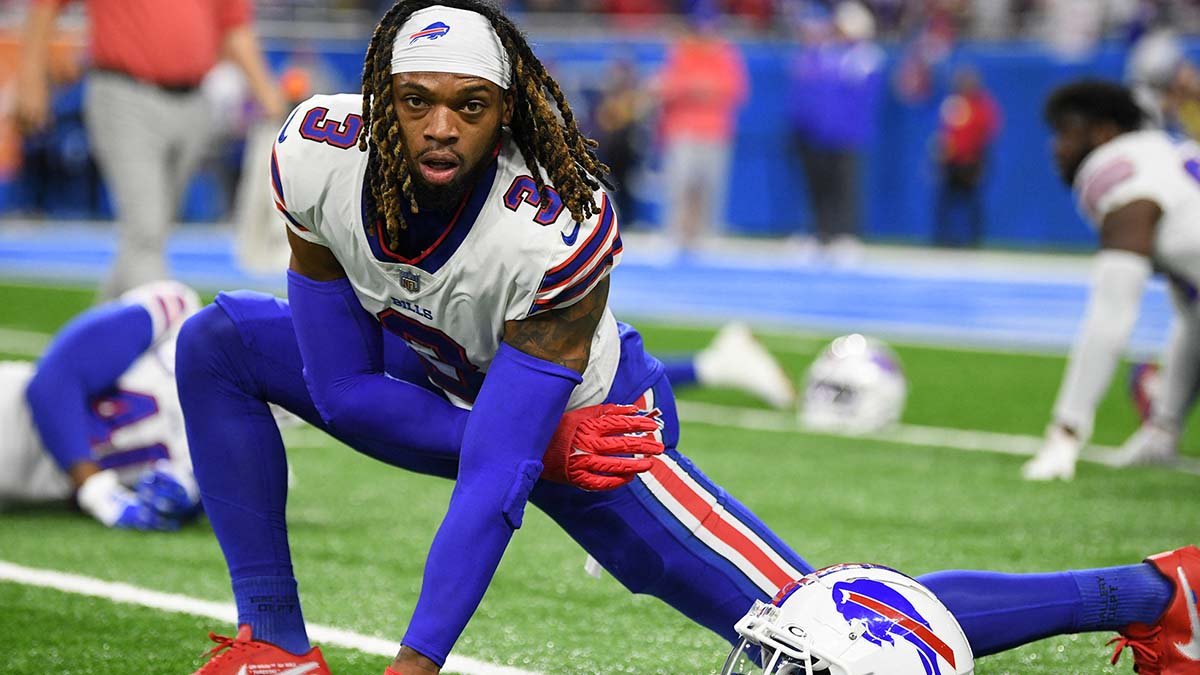 Damar Hamlin, de los Buffalo Bills, volvió a casa para seguir con su recuperación.