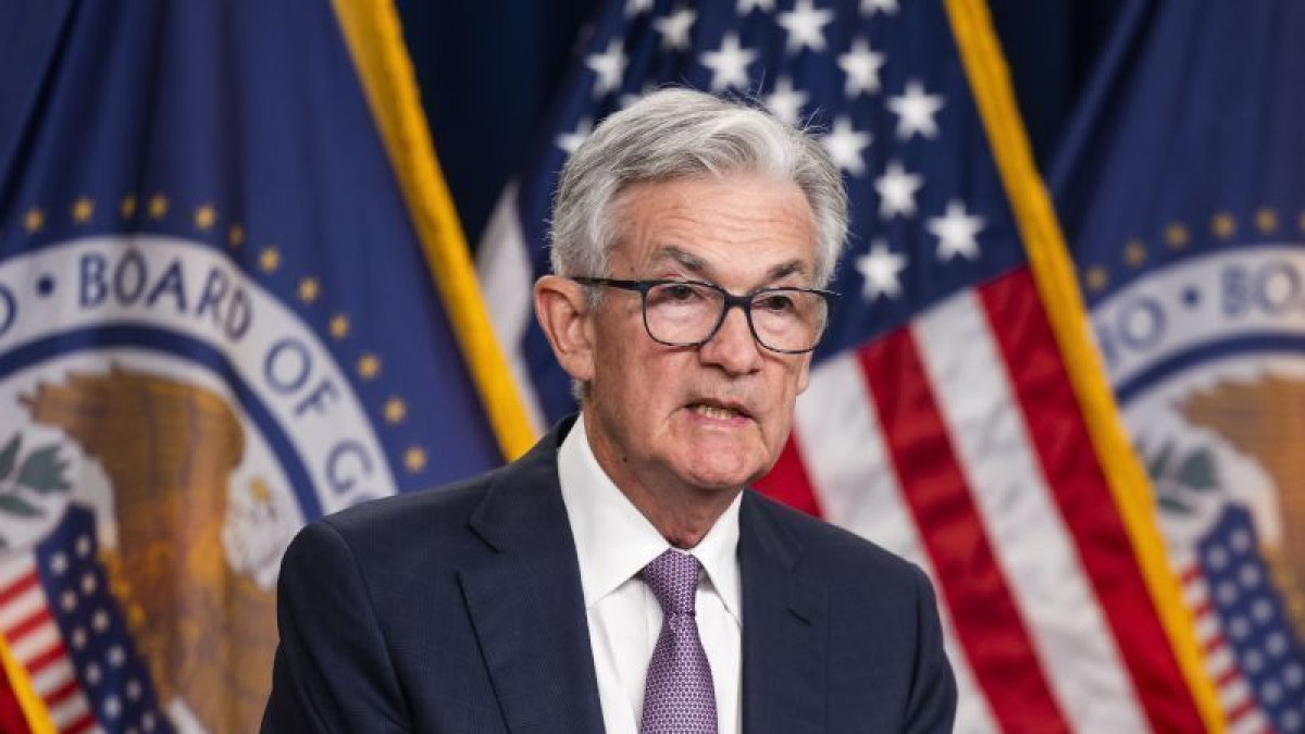 Ejecutivo. El presidente de la Reserva Federal de EE. UU., Jerome Powell.