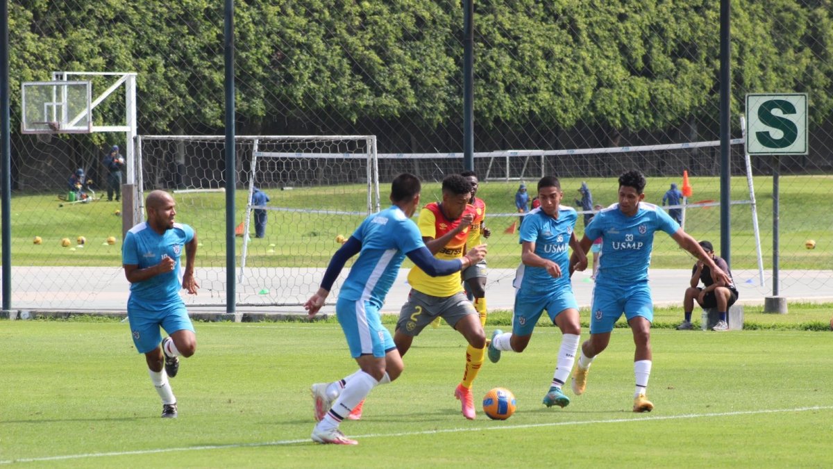 Aucas cayó en el partido amistoso frente a Universidad San Martín.