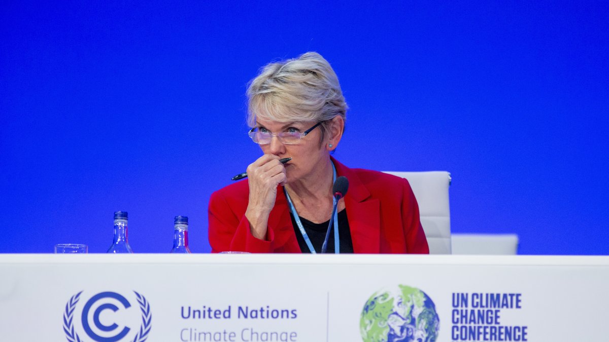Foto de archivo de la secretaria de Energía de EE.UU. Jennifer Granholm.