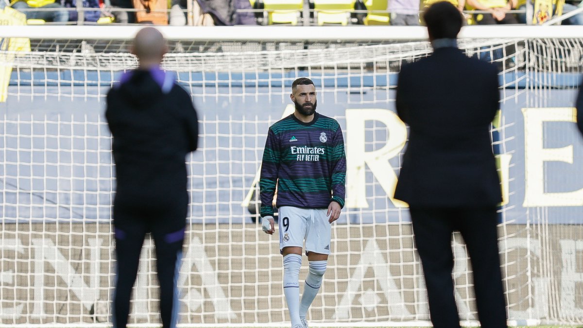 El delantero francés del Real Madrid, Karim Benzema, trata de recuperar su mejor estado de forma.