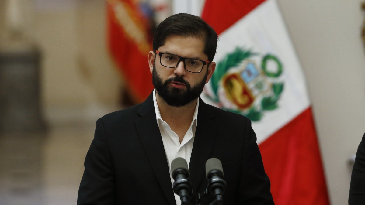 El presidente de Chile, Gabriel Boric, en una fotografía de archivo.