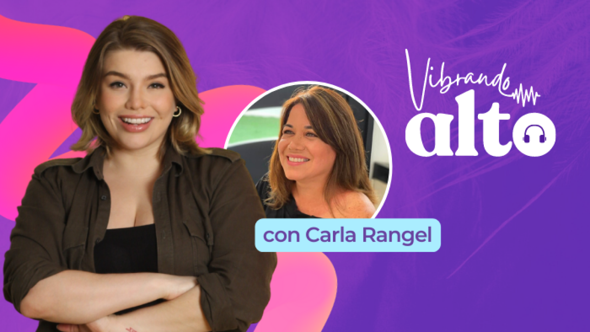 Vibrando alto con Carla Rangel.