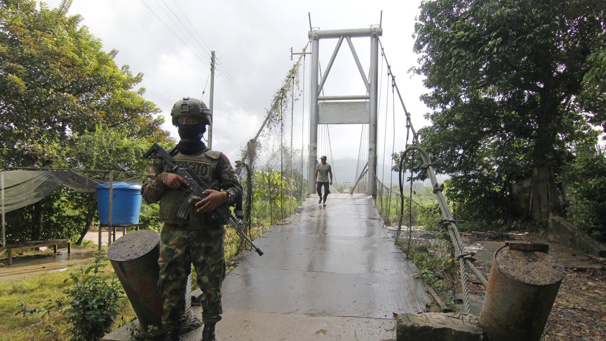 Una foto refrencial sobre la acción del Ejército en Colombia.