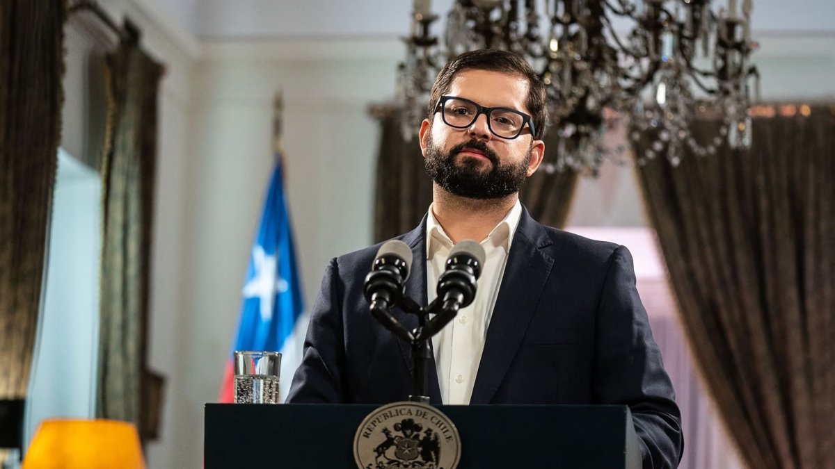 El presidente de Chile, Gabriel Boric, asumió su cargo en marzo de 2022.