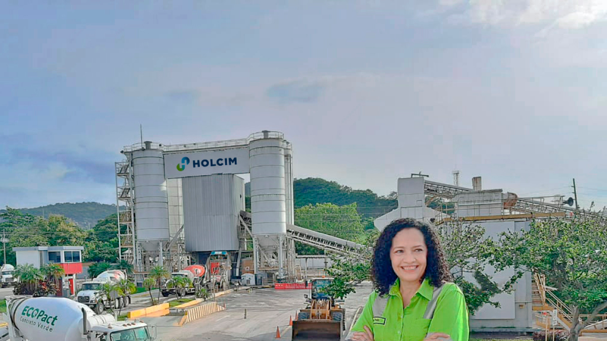 Dolores Prado acaba de cumplir dos años como CEO de Holcim Ecuador.
