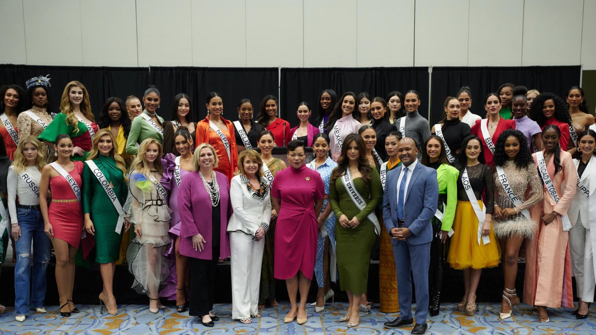 Fotografía cedida este miércoles, 11 de enero, por Miss Universo.