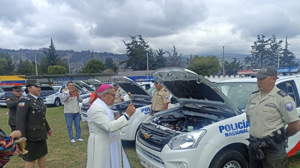 Los patrulleros serán distribuidos en los nueve cantones de Tungurahua.