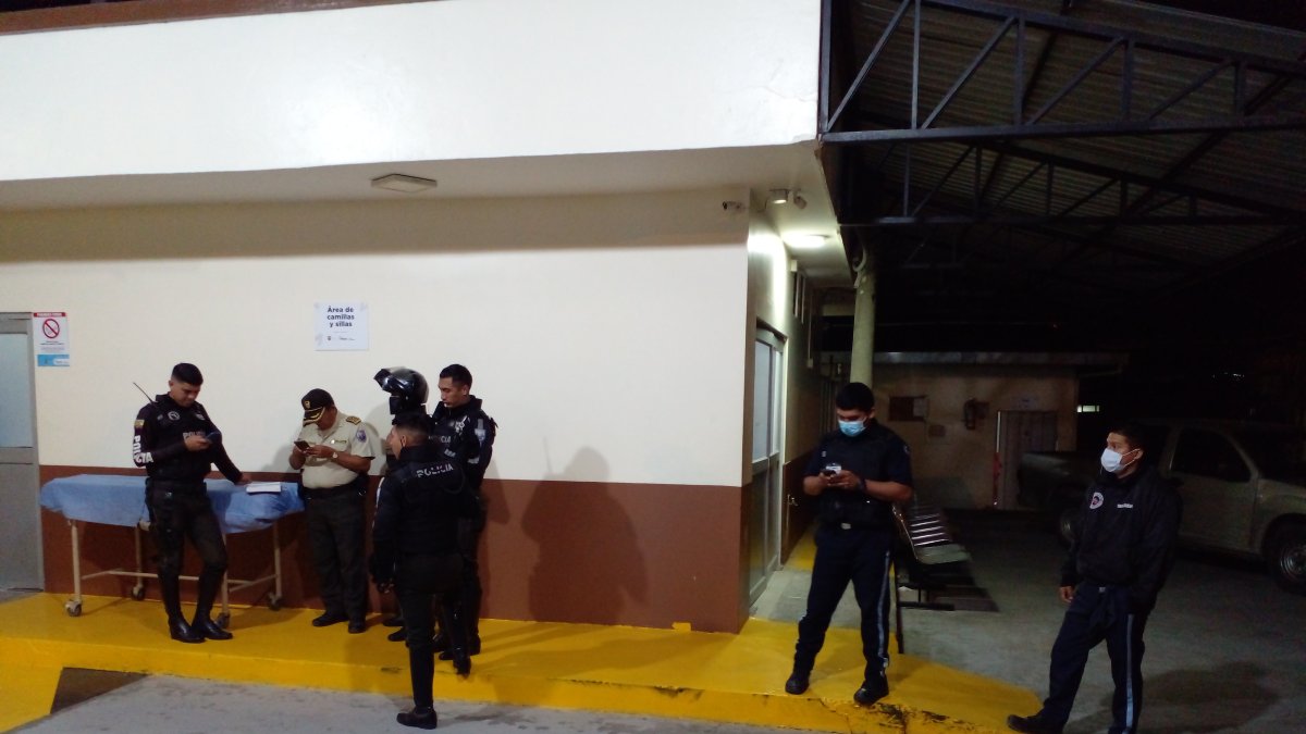 Daule. En el hospital local se atendió al herido. Luego fue traslado hasta Guayaquil.