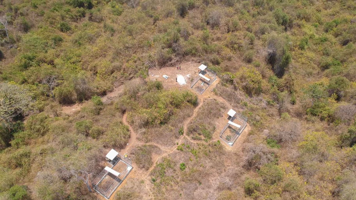 Guayaquil. A fines enero de 2023 se realizará la apertura oficial del complejo dedicado al rescate de fauna silvestre. Una vista aérea.