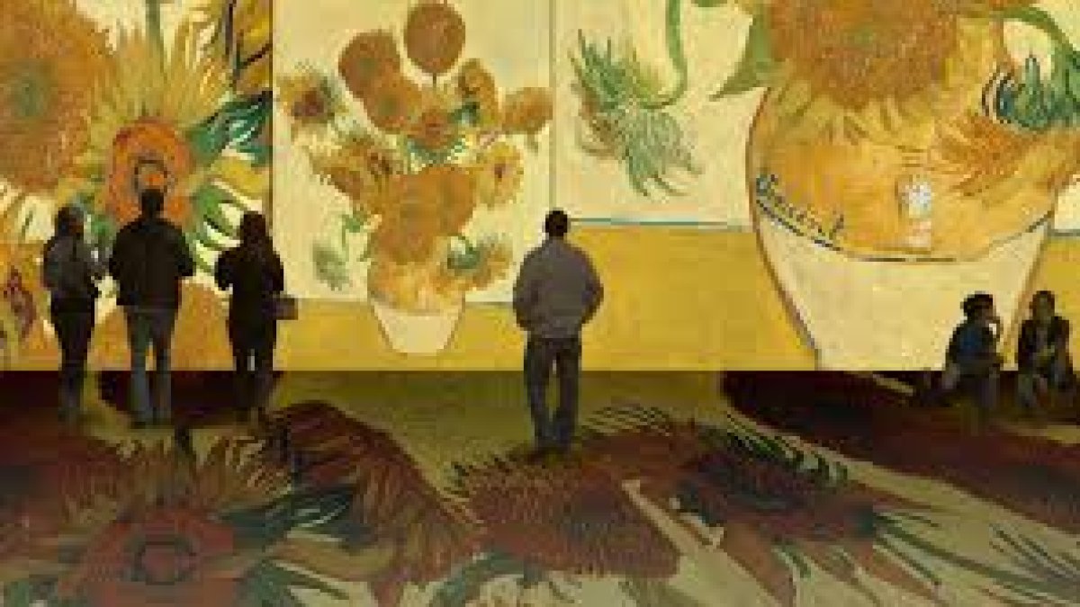 Arte. La muestra cuenta con proyecciones a gran escala de las obras más afamadas del pintor neerlandés.