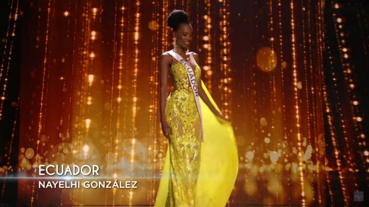 La esmeraldeña Nayelhi González.