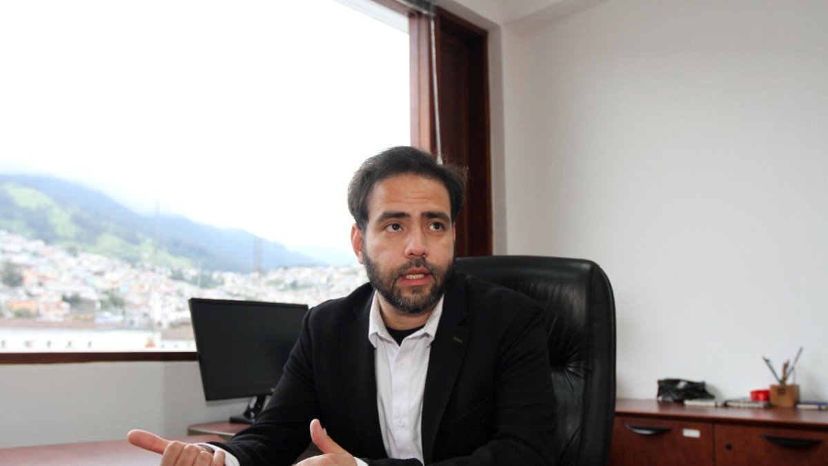 conversó con EXPRESO en sus oficinas ubicadas en el centro de la ciudad