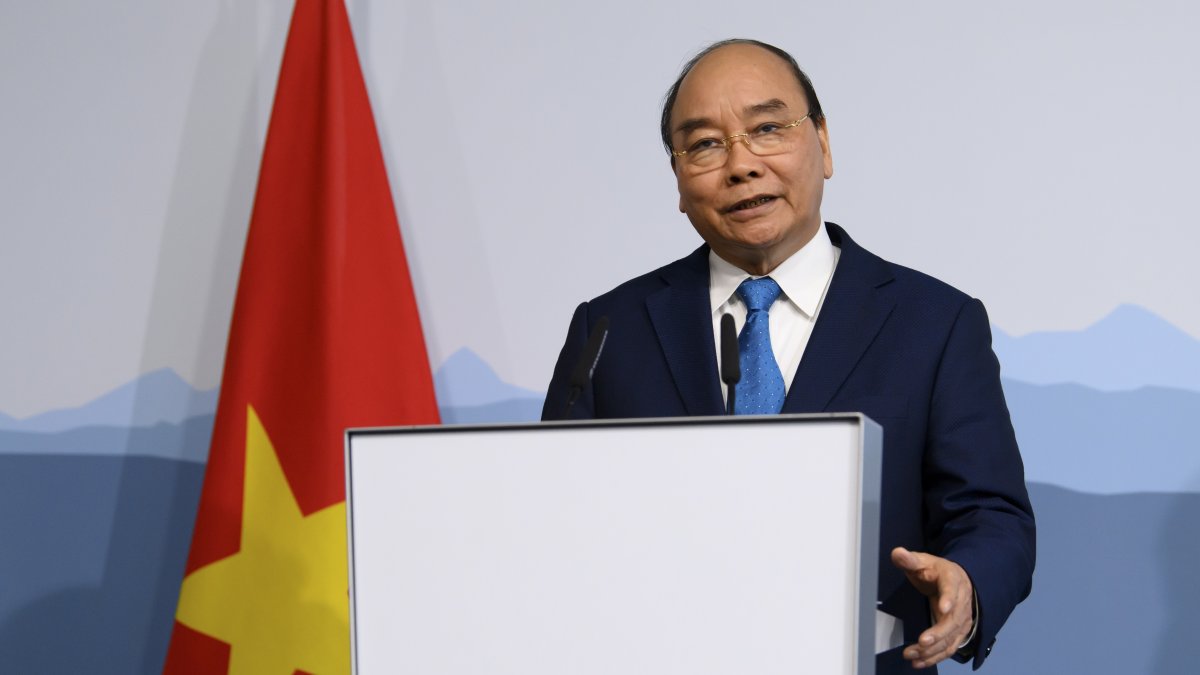 El dimitido presidente vietnamita Nguyen Xuan Phuc.