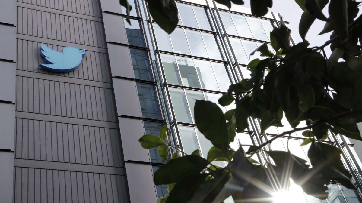 Vista de la sede central de Twitter en San Francisco, California, en una fotografía de archivo.