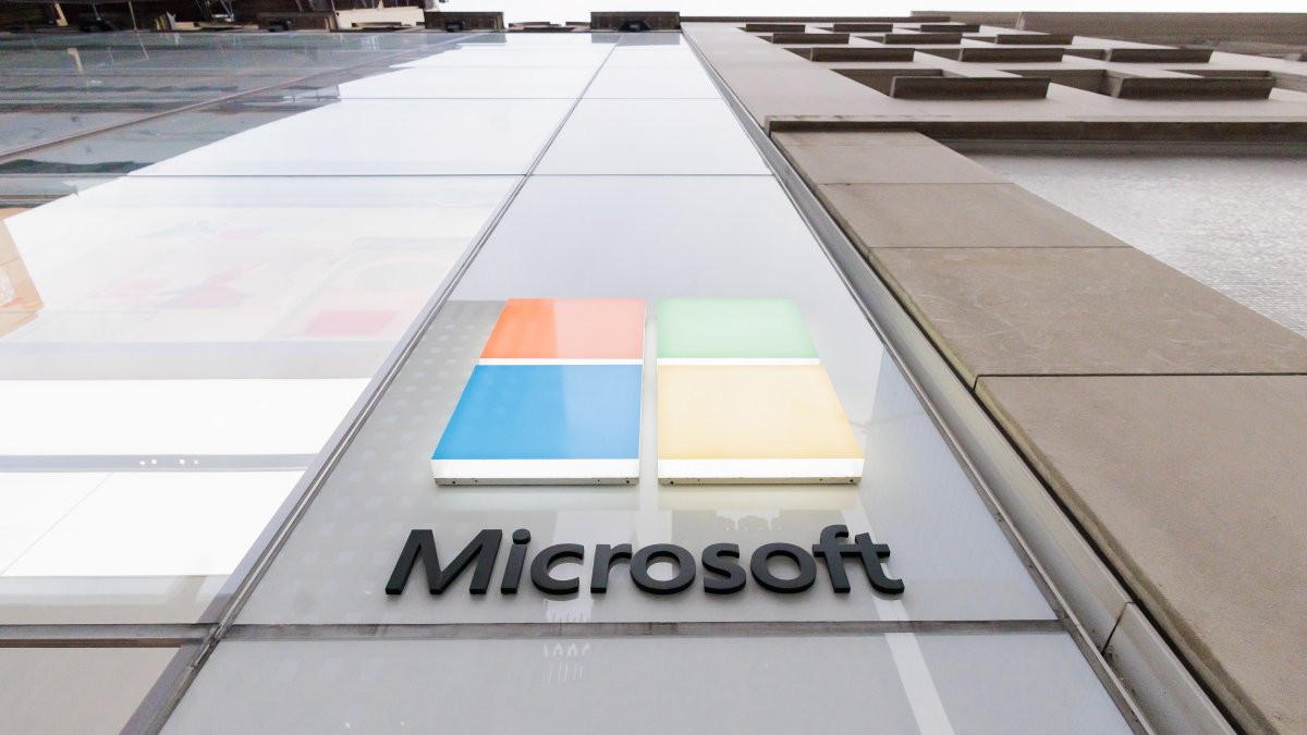 Fotografía de archivo de una tienda de Microsoft en Nueva York