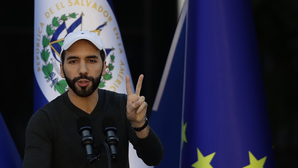 El presidente de El Salvador, Nayib Bukele, EFE