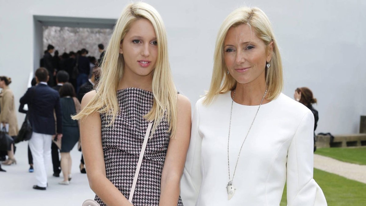 Marie Chantal con su hija Olympia.