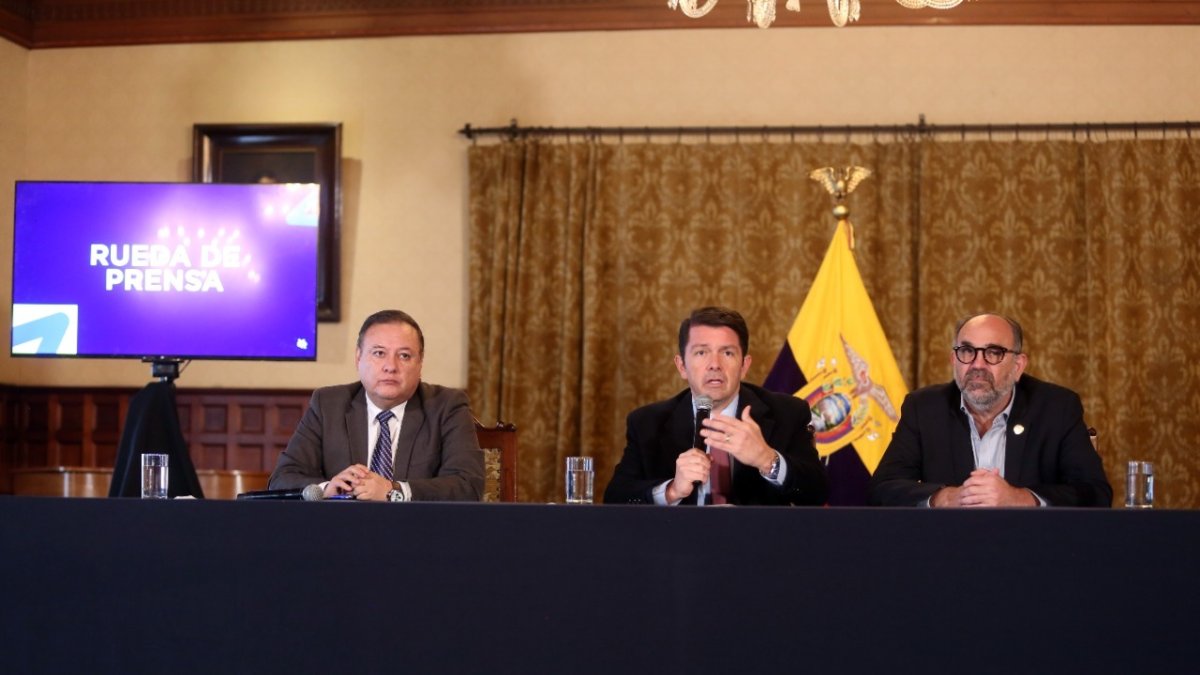 El cambio fue notorio durante la rueda de prensa brindada por funcionarios este 20 de enero de 2023.