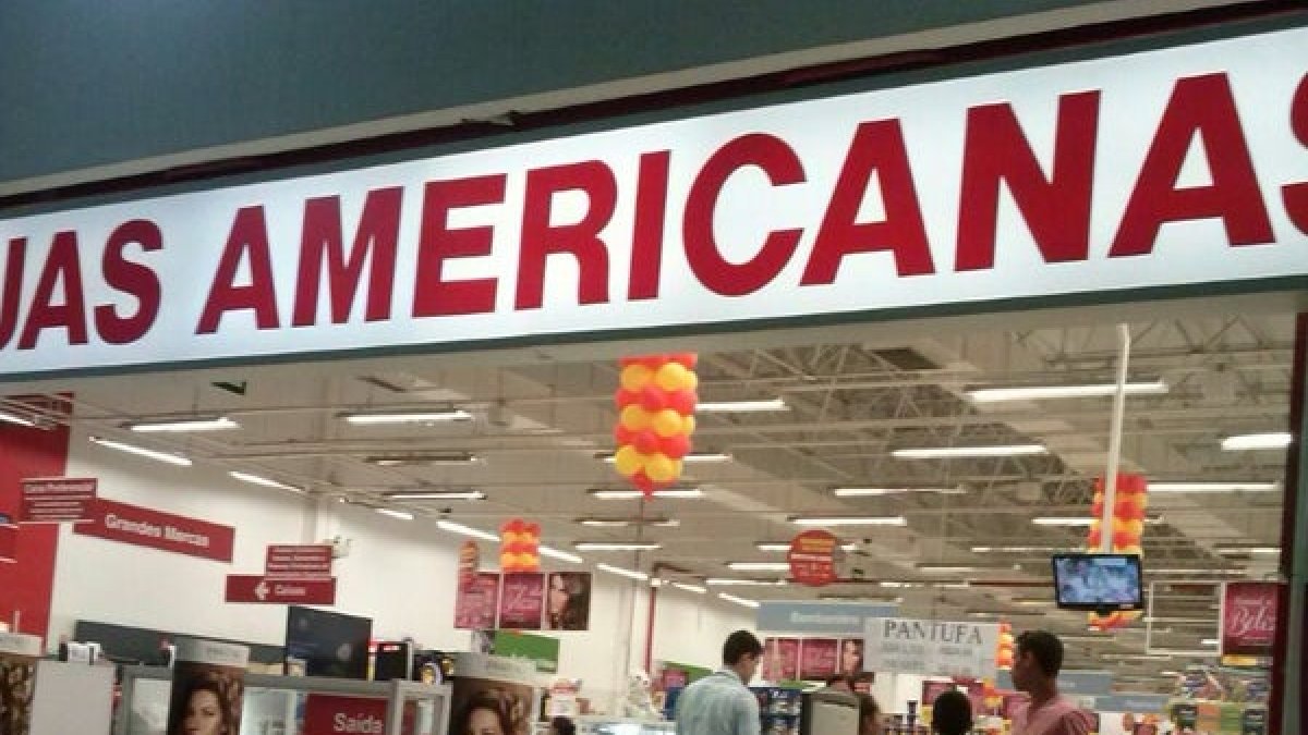 Tiendas.- Una de los almacenes de Lojas Americanas.
