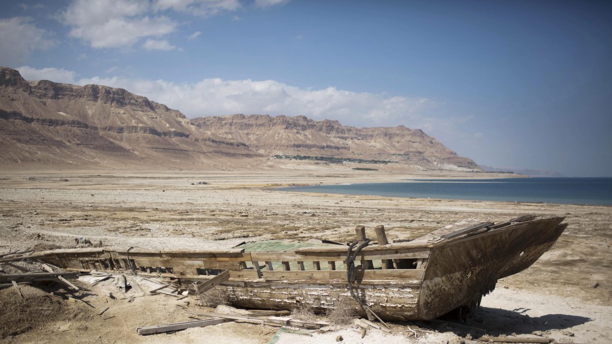 Imagen de archivo del Mar Muerto. EPA/ABIR SULTAN