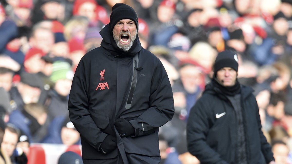 Jurgen Klopp durante el partido de este fin de semana ante el Liverpool FC.
