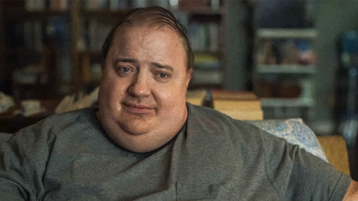 Brendan Fraser caracteriza a un maestro con obesidad mórbida.