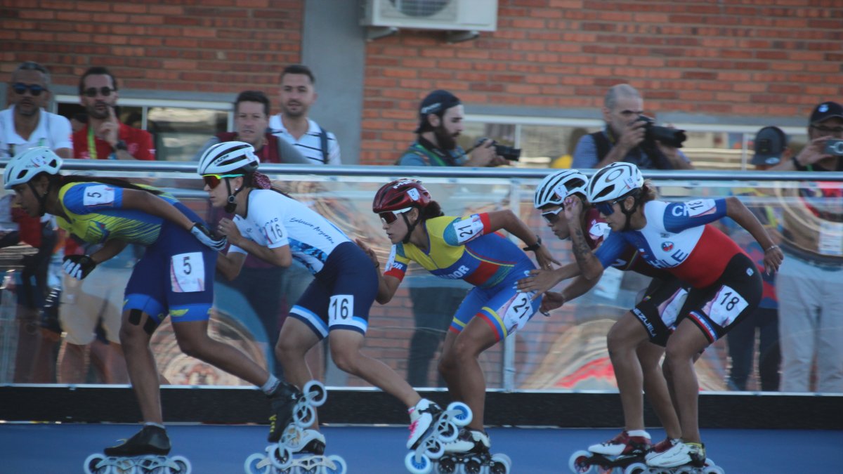 Gabi (21) en los Juegos Suramericanos de Asunción, Paraguay, fue oro, mientras que meses antes en los Bolivarianos fue plata. A eso le sumó el oro mundial.