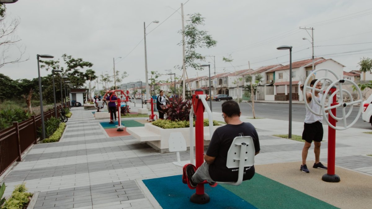 En el sitio. Ahora se ve gente, antes había temor de recorrer la zona.