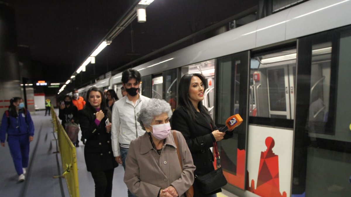 Arrancó la segunda fase de inducción del Metro de Quito denominada 