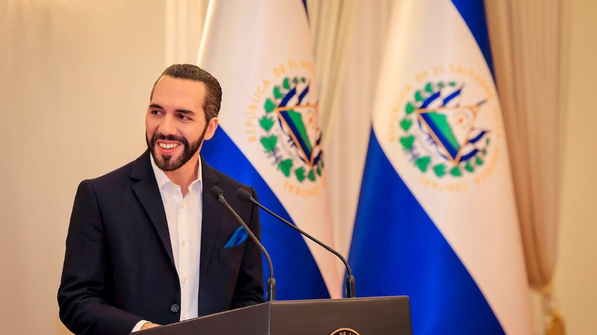 Nayib Bukele, primer Mandatario de El Salvador.