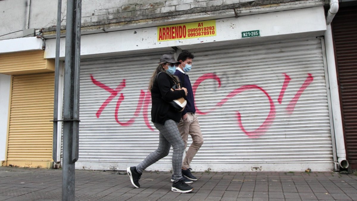 Abandono. Existen locales comerciales que fueron abandonados y tras la pandemia no se han reactivado como se esperaba
