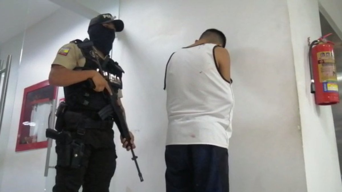 La Policía logró capturar al menor de edad.