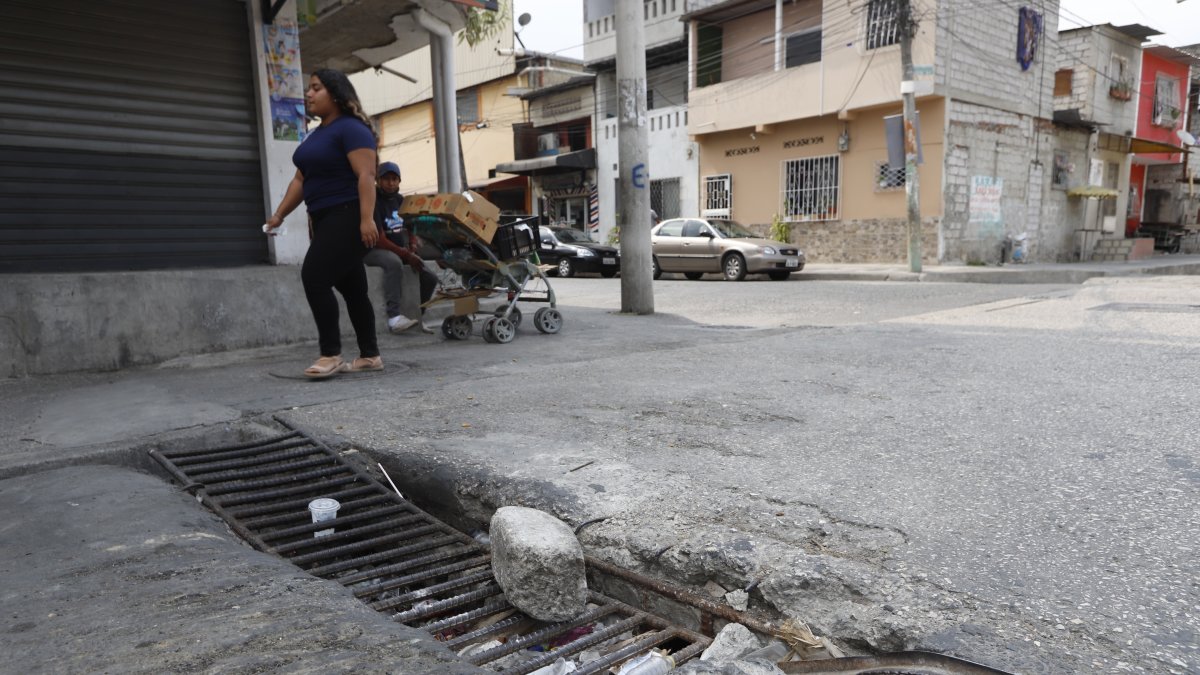 En Mapasingue Este es común ver escenas de este tipo.