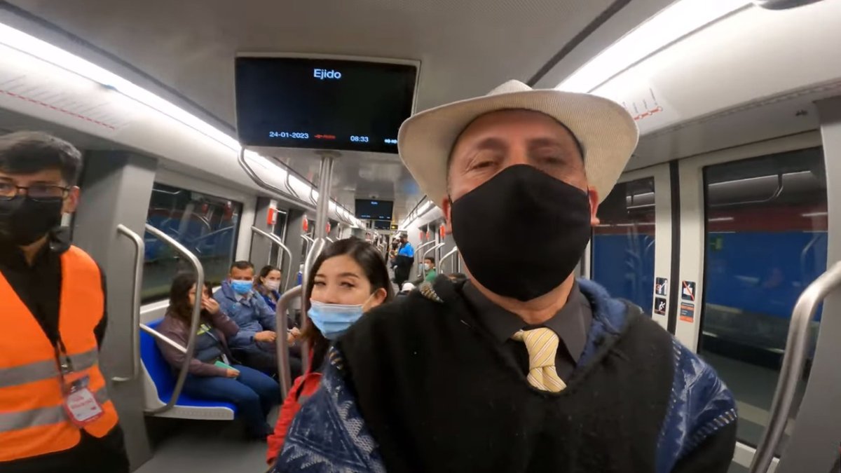 Promoción. Luis Berrezueta usó su canal EcolabTv para explicar todos los detalles sobre su viaje subterráneo.