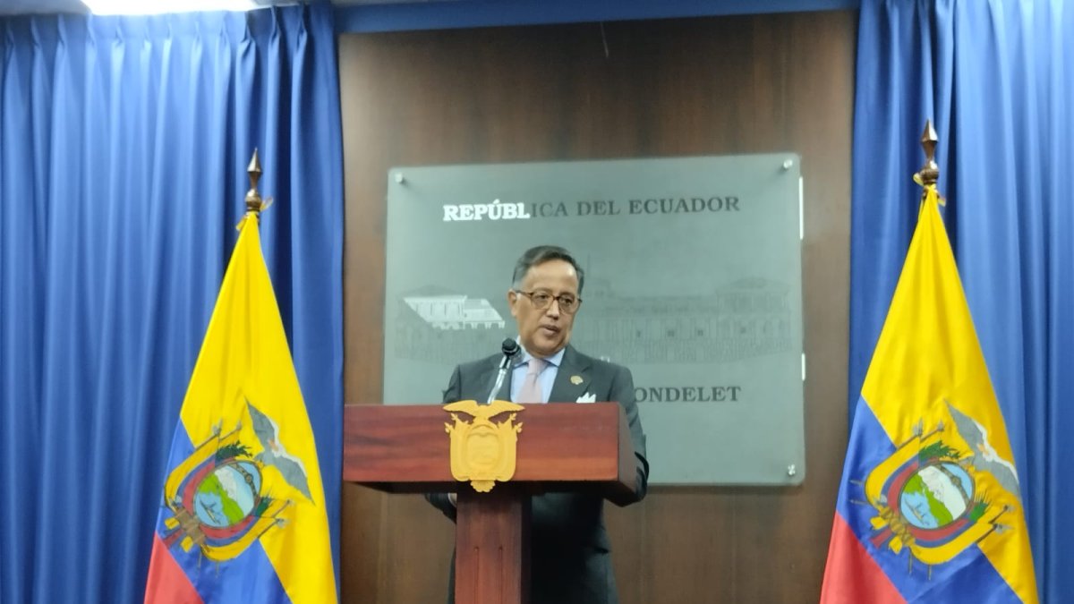 Diego Ordóñez, secretario de Seguridad.