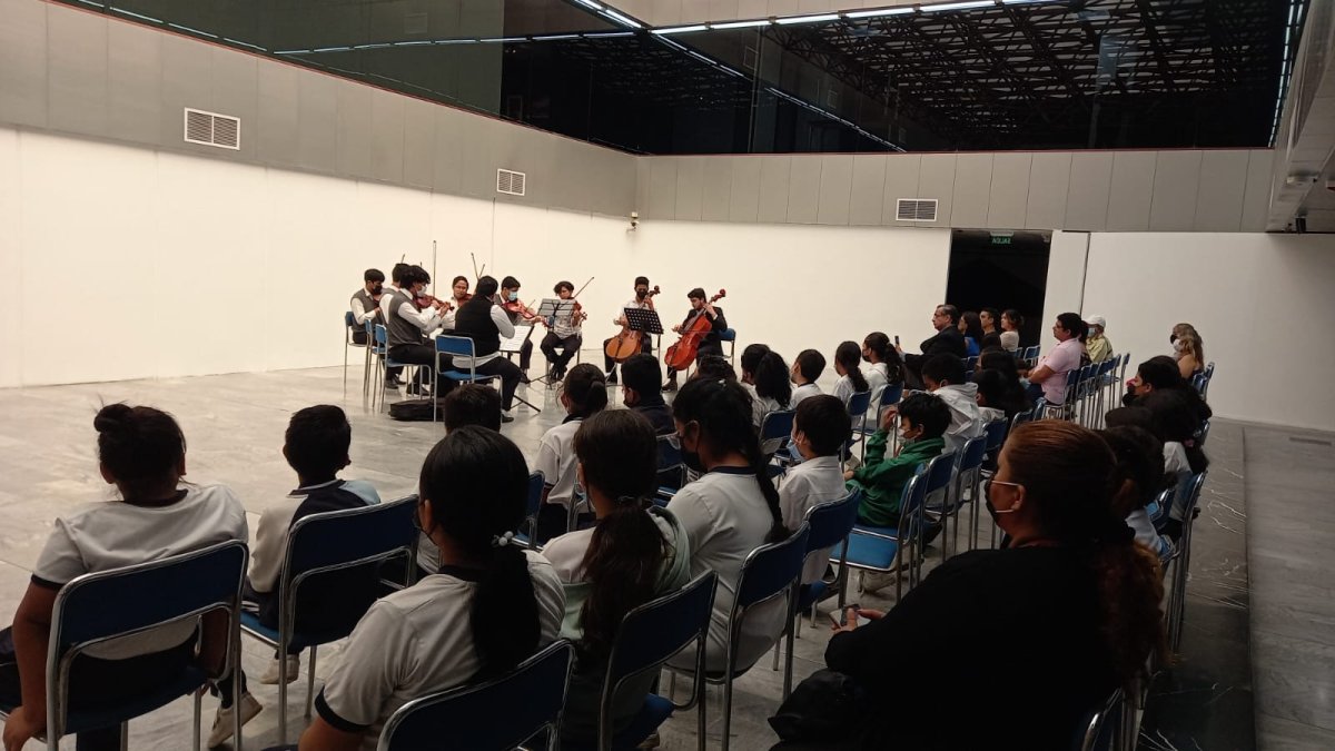 Se cumplió el concierto de música barroca en el Museo Nahim Isaías