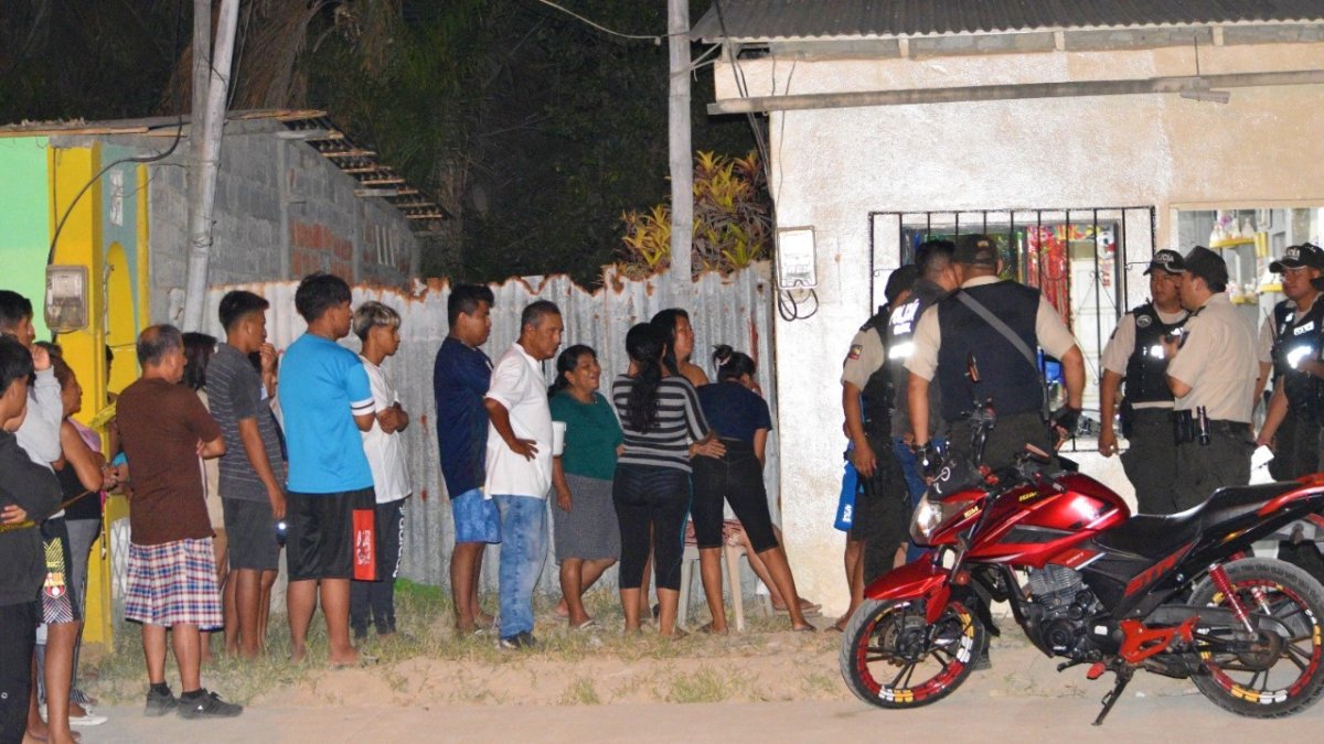 Hecho. El asesinato de los dos músicos y la menor de edad se dio durante un festejo familiar en La Libertad.