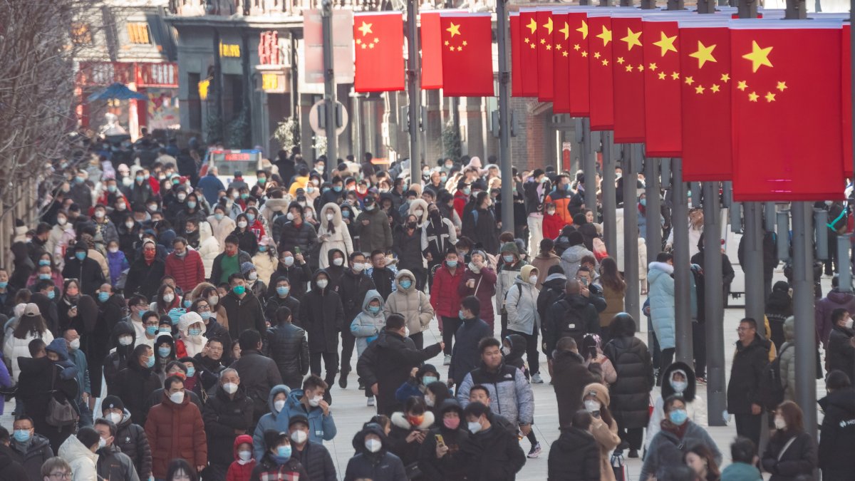 Ciudadanos de la República Popular de China, Shanghai.