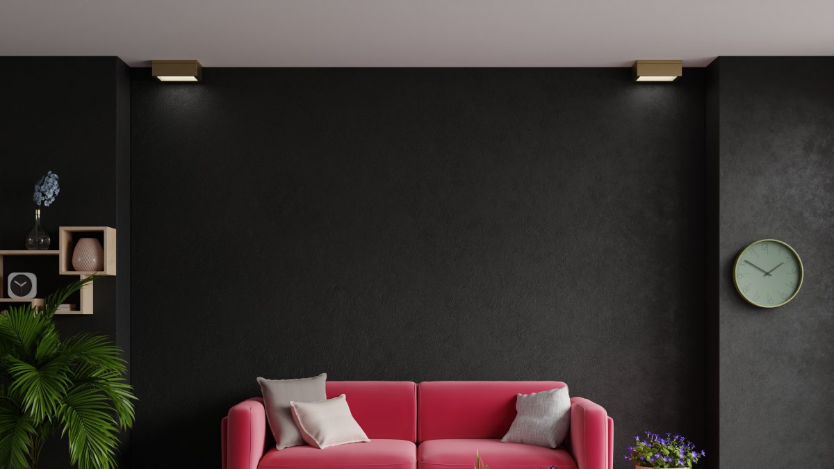 No tenga miedo de darle ubicar muebles que tengan colores vivos.