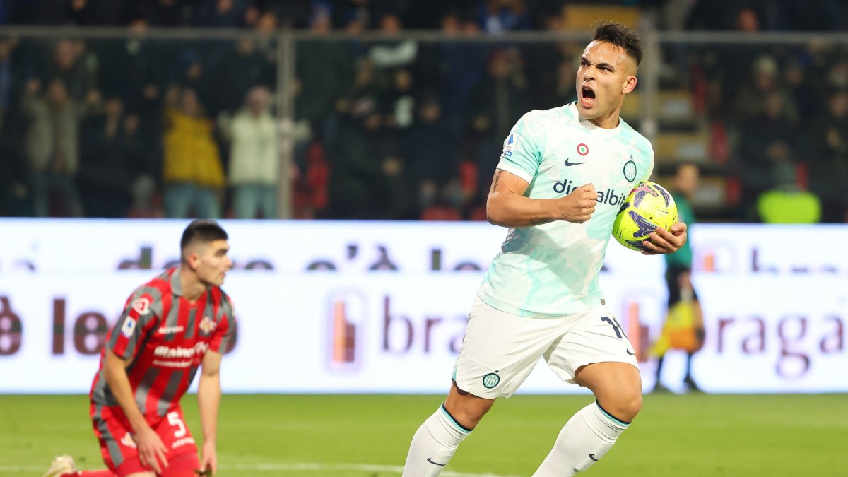 El 'Toro' Martínez fue el salvador del Inter en el juego ante Cremonese.