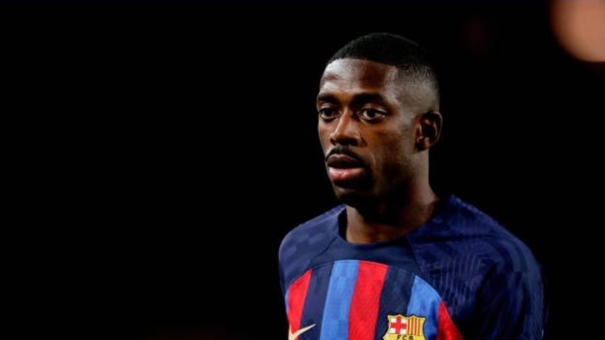 Ousmane Dembélé, ofensivo del FC. Barcelona, será baja por una dolencia.