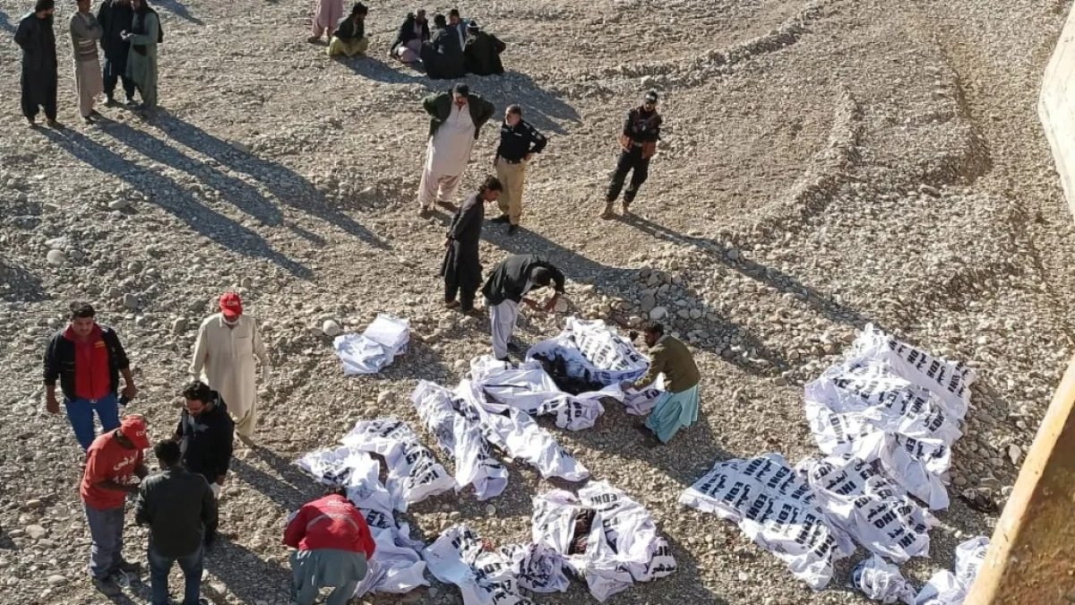 Una imagen referencial sobre un accidente de autobús en Pakistán.