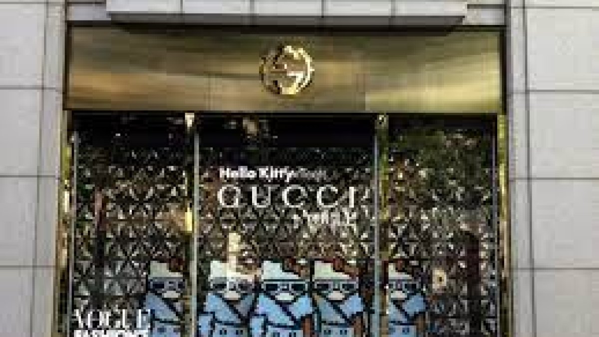 Almacén.- Una de las tiendas que Gucci tiene en el mundo.