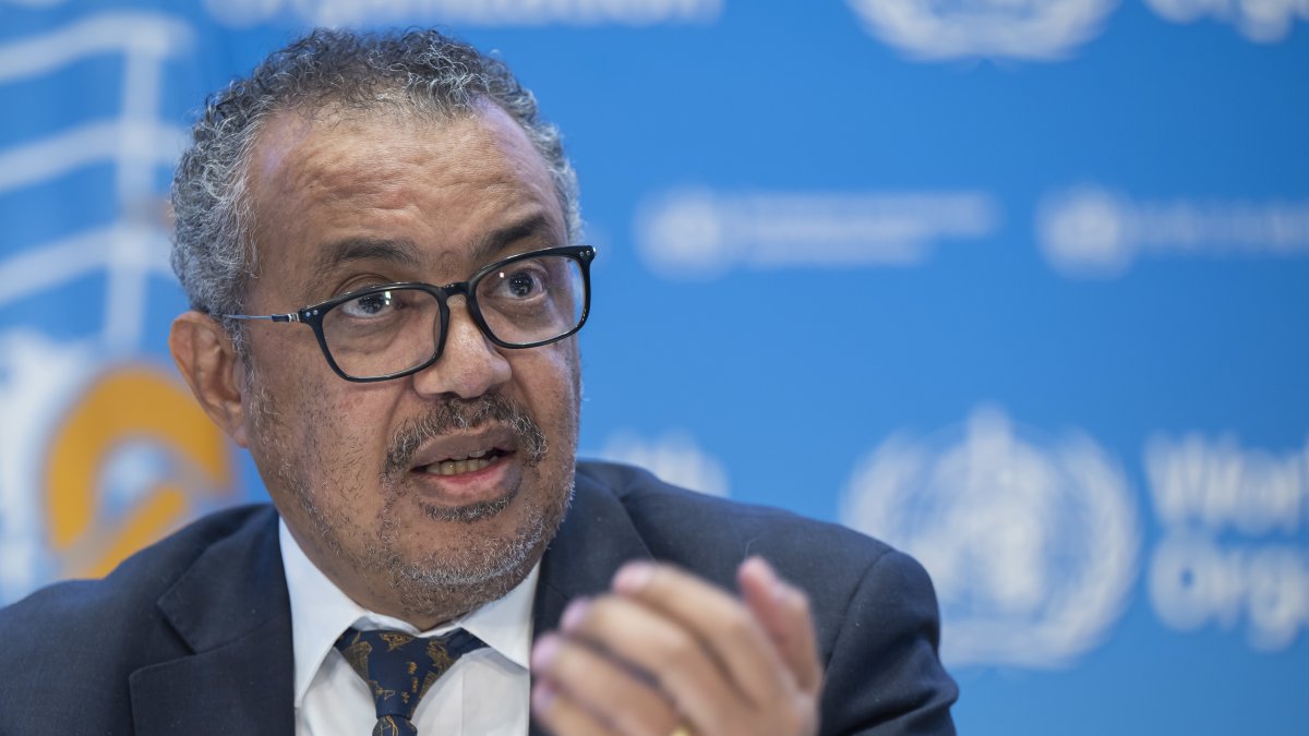 Imagen de Archivo del director general de la OMS, Tedros Adhanom Ghebreyesu.  EFE/