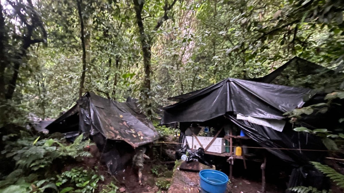 El laboratorio fue encontrado en Tobar Donoso.