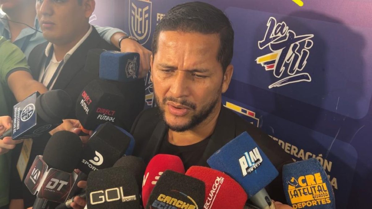 Luis Muentes, presidente de la Asociación de Árbitros del Ecuador