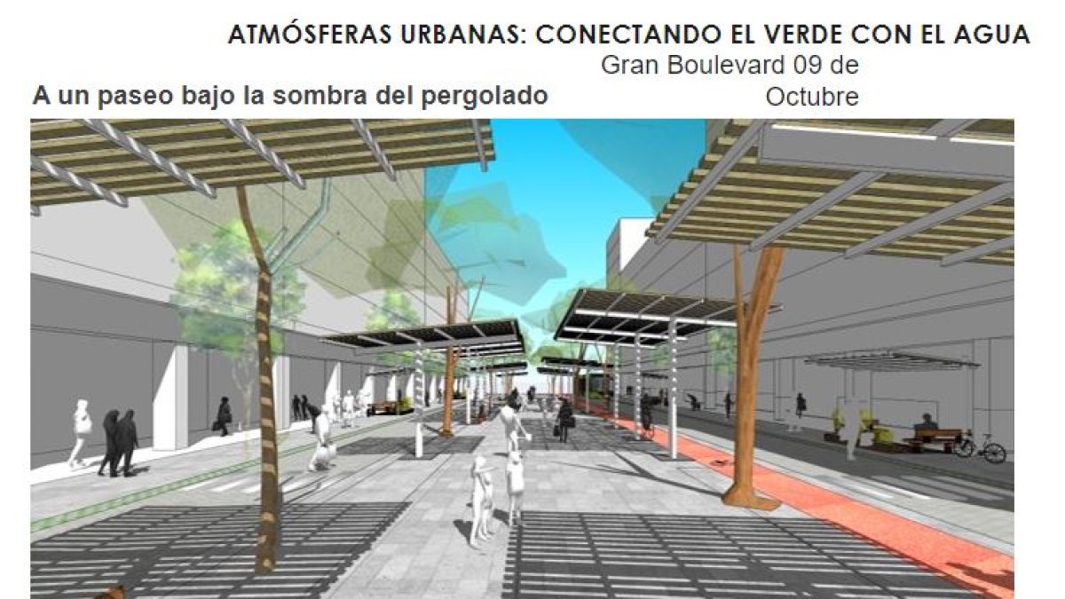 Docentes y estudiantes universitarios de la UTPL armaron un proyecto arquitectónico que se llevó el primer lugar.