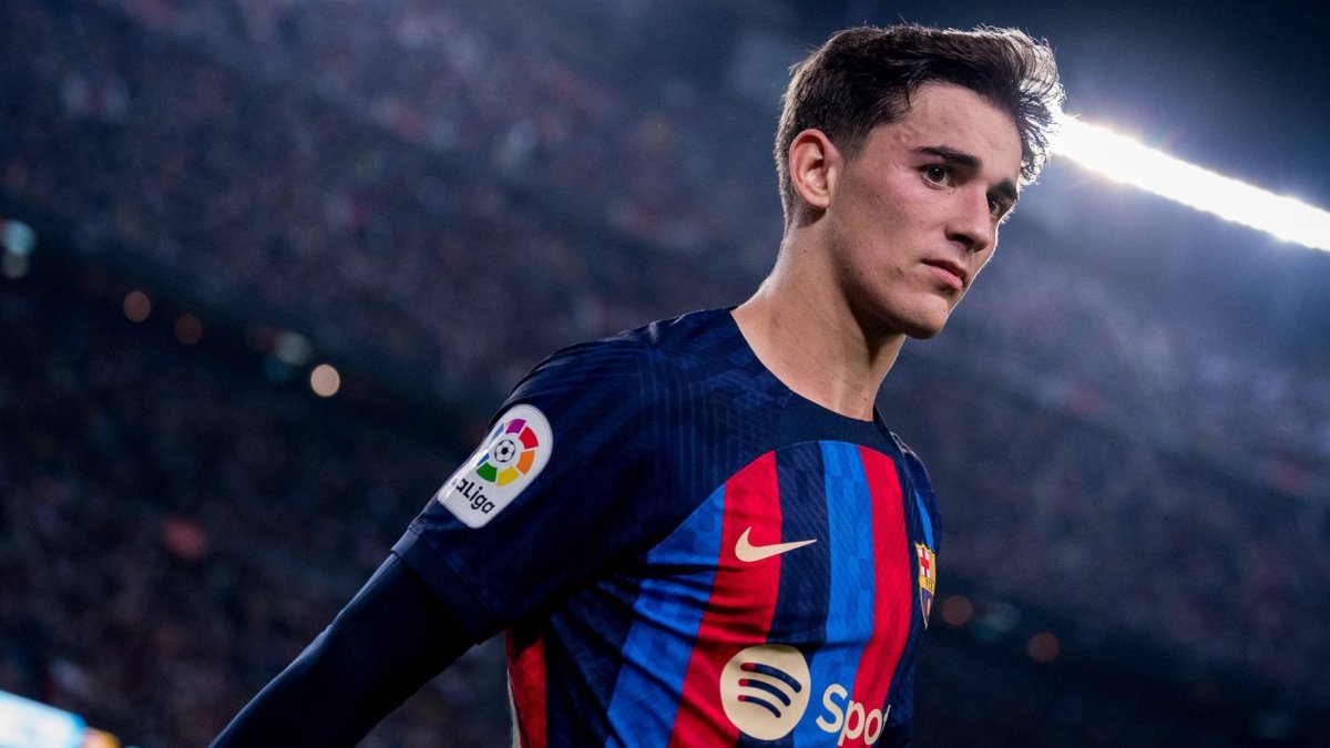 Gavi fue inscrito finalmente en la Liga española con el FC. Barcelona.