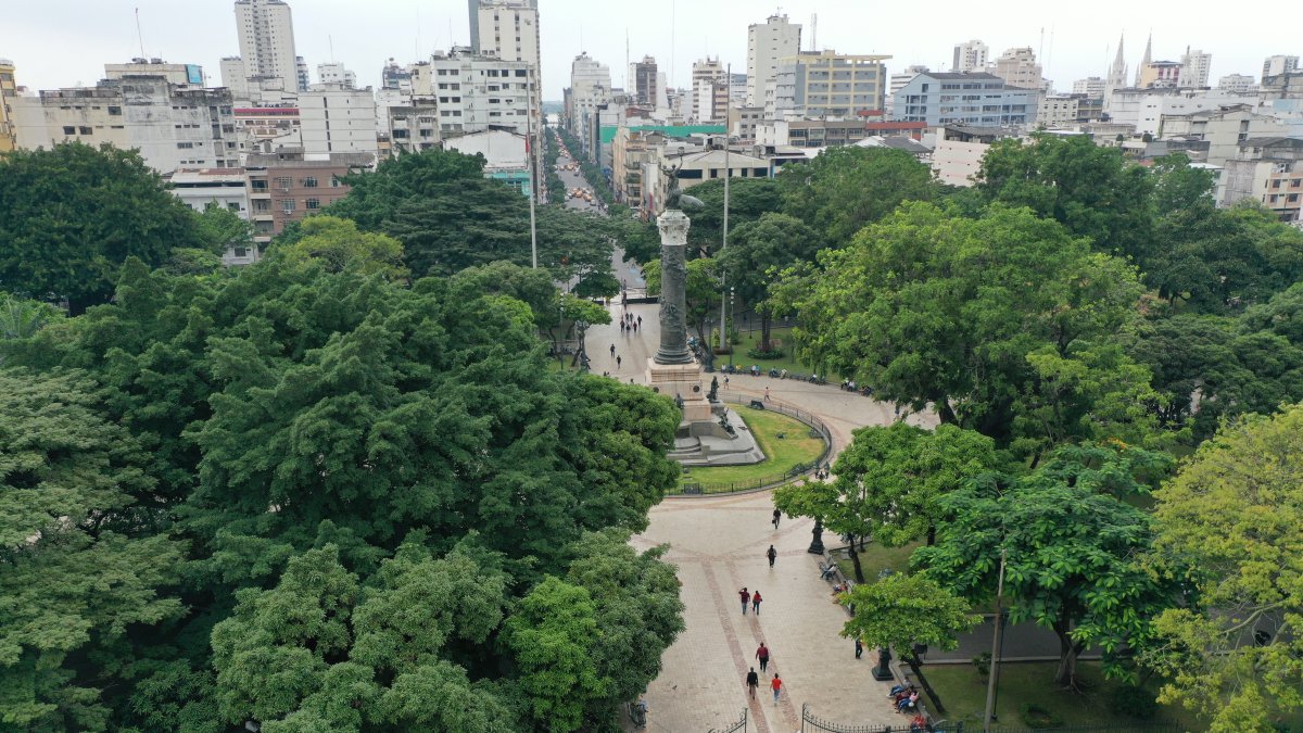 Delincuentes, expendedores de drogas y el trabajo sexual se han tomado este emblemático parque. 
